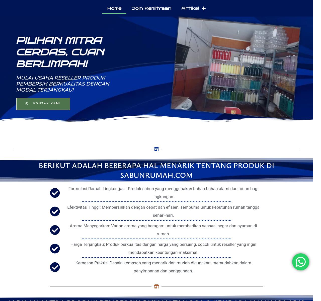 portofolio ads sabunrumah